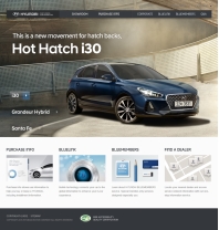 현대자동차 국내판매 영문 사이트 인증 화면