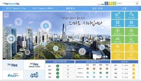 IFEZ Smart City 인증 화면
