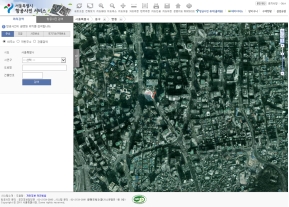 서울특별시 항공사진 서비스 인증 화면